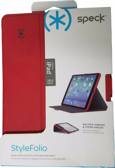 iPad Air SPECK Style Folio Wallet Red