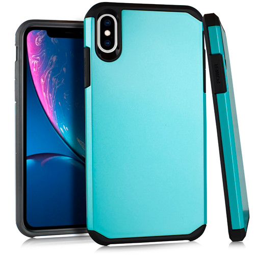 iPhone XR MM Slim Armor Case Teal 