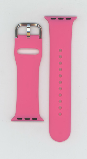 Apple Watch 38/40/41MM Silicon Band Hot Pink