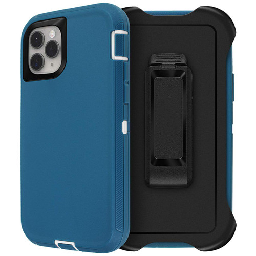 IPHONE6 PLUS/IPHONE7 PLUS/IPHONE8 PLUS MM Rugged Case W/ Holster Blue