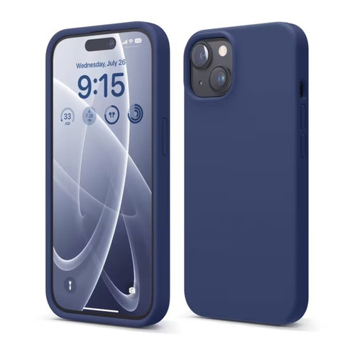 IP X/XS Silicon Case Navy Blue