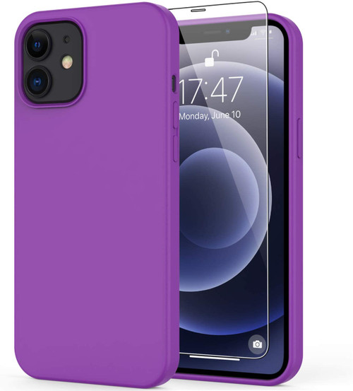 iPhone 12 Pro Max Silicon Case Purple 