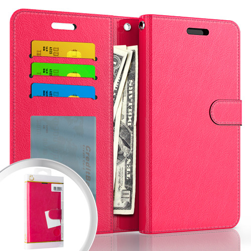 Samsung S21 FE(2022) Folio Wallet Case Hot Pink