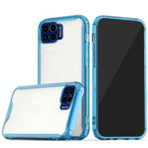 Motorola ONE 5G Clear Prozkin Case Clear/Blue
