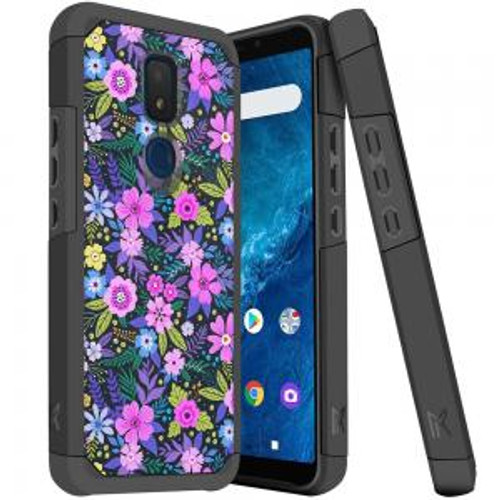 Cricket Icon 3 MetKase ShockProof Case Mystical Floral Boom