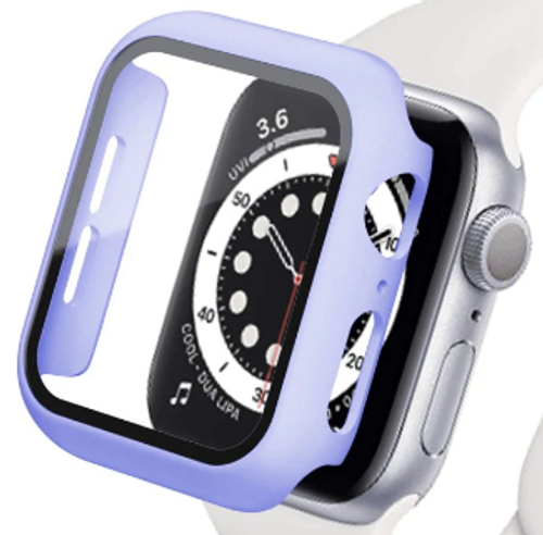 Apple Watch 45mm Case With Glass Light Purple