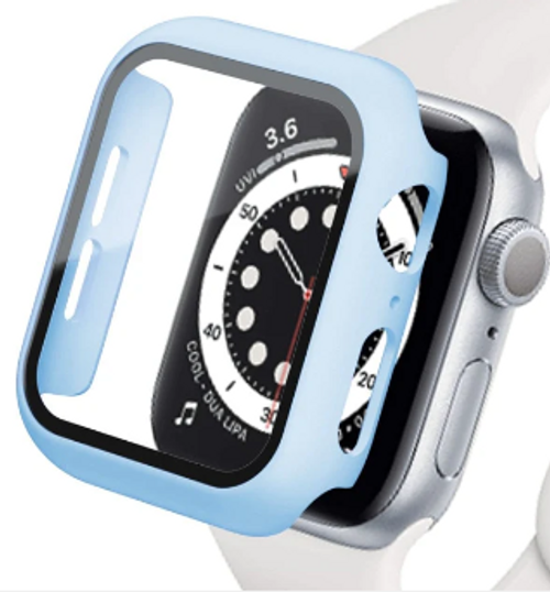 Apple Watch 44mm Case With Glass Ice Blue