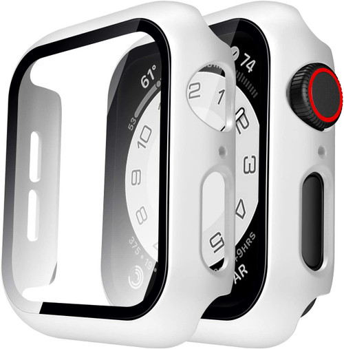 Apple Watch 41mm Case With Glass White