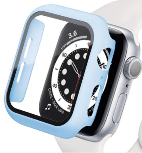 Apple Watch 41mm Case With Glass Ice Blue