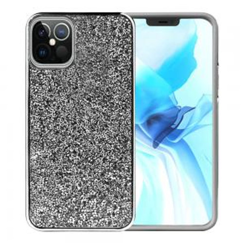 IP 14/IP13/16E Deluxe Glitter Diamond Case Black