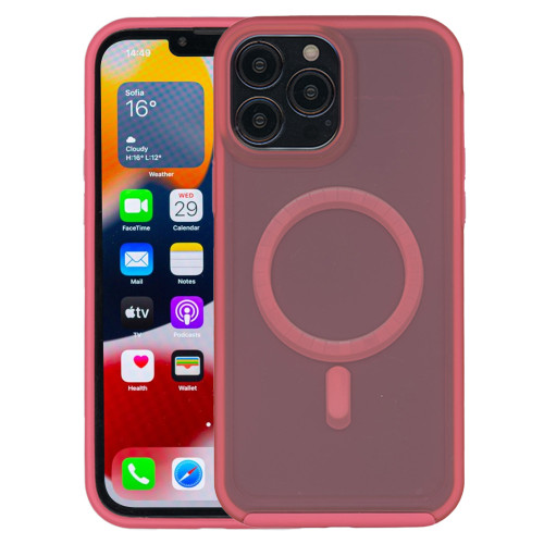 iPhone 13/14 6.1 Mag Skin Case Hot Pink