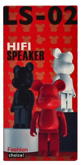 Wireless Bluetooth Bear Creative Cartoon LS-02 Speaker Rose Pink