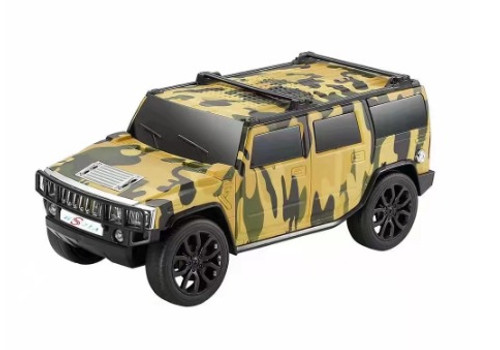 Wireless Speaker WS-590 FM Radio/TF/USB/AUX  Toy Car Camo