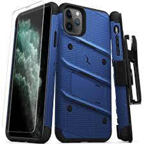 iPhone 11 Pro Bolt Series Case W Clip Blue