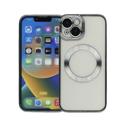 iPhone 14 Electro Mag Case Silver