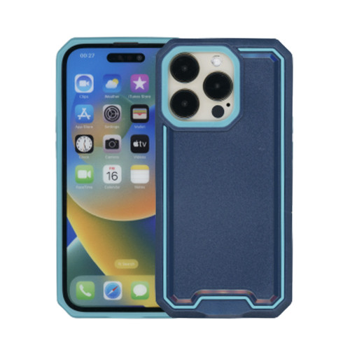 iPhone 14 Tough Strong Hybrid Case Blue