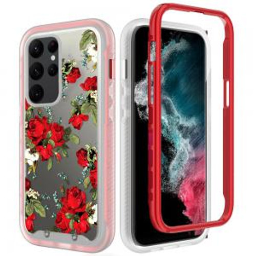 Samsung S23 Plus 5G Exotic Design Case Floral Bouquet