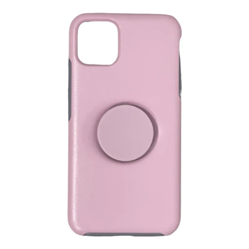 iPhone 11 Pro Max PopSocket Case Rose Gold