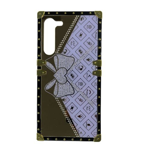 Samsung S23 Plus Square Bow Case Purple