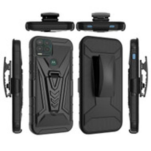 Moto G Play 2021 Robot Iron Case Black