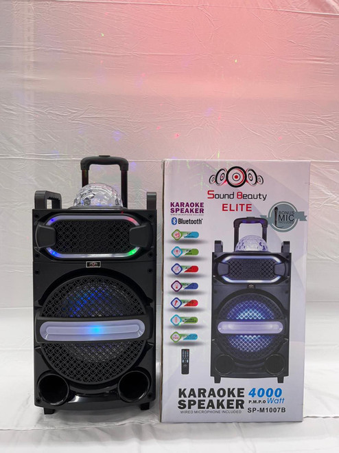 Party Karaoke Bluetooth Speaker SP-M1007B ELITE