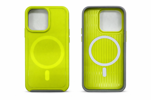 IP 15 Pro Max Mag Armor Case Fluorescent Green