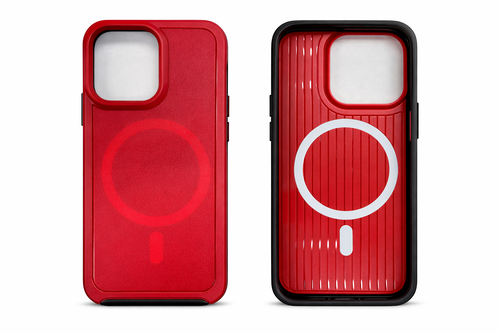 IP 15 Pro Mag Armor Case Red
