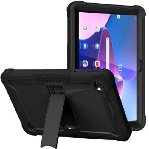 TCL Tab 8 LE Tough Tablet Strong Kickstand Hybrid Case Black