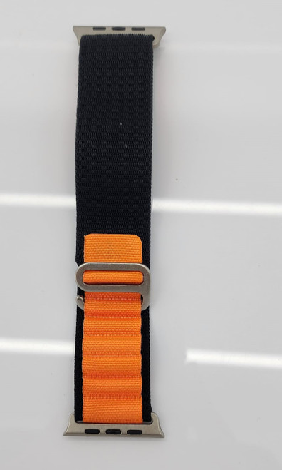 iWatch Spigen Band 42/44/45/49 Simple Hook Buckle Orange/Black