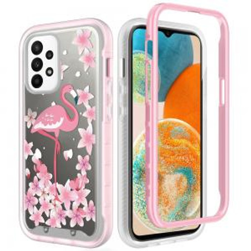 Samsung A23 5G Exotic Design Hybrid Case Exotic Flamingo