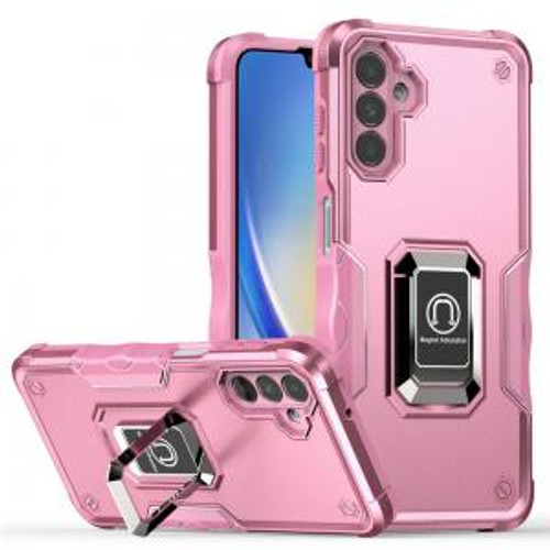 Samsung A34 5G  OPTIMUM Magnetic Ring Stand Case Pink