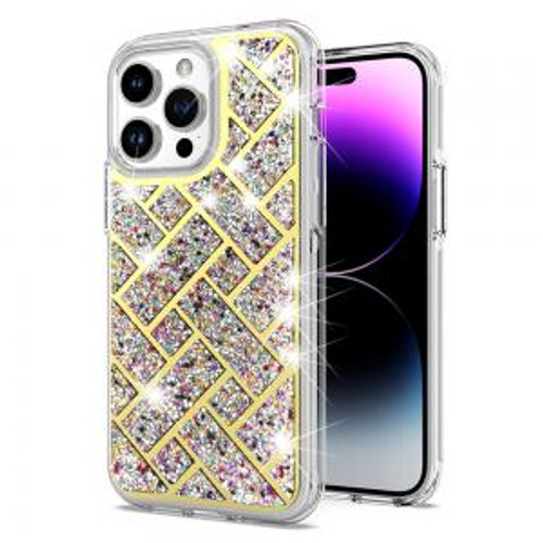 iPhone 15 Bling Hybrid Case D