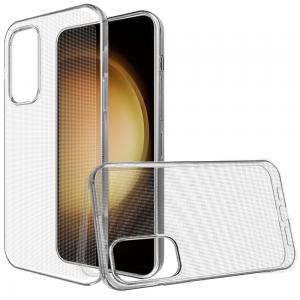 SAM Galaxy s24 Simple Basic Minimalistic Transparent Clear Thick TPU Case