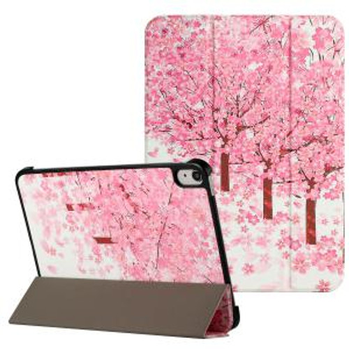 Samsung A9 8.7inch Trifold Magnetic Closure PU Leather Case Sakura Floral