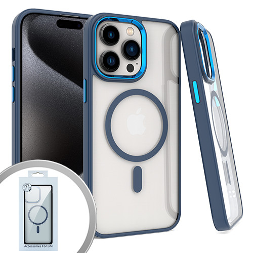 IPhone 15 Pro Max 6.7 Magnet Case Blue