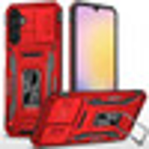 Samsung A05s Utter Tough Metal Ring Hybrid Case Red
