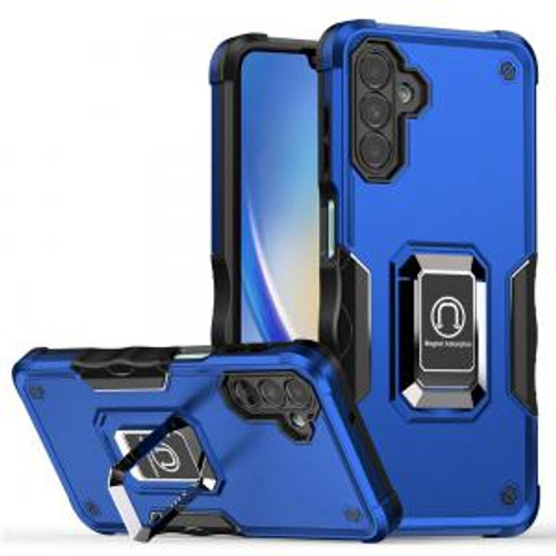 Samsung A05S OPTIMUM Magnetic Ring Stand Case Blue
