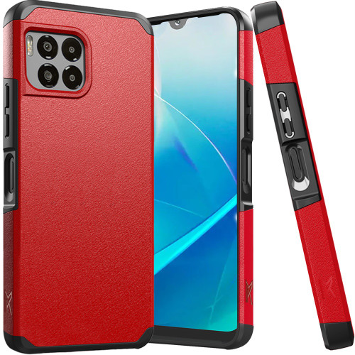 REVVL7 Pro 5G MetKase Original Case Red