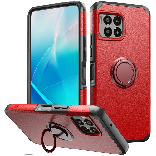 REVVL7 PRO 5G MetKase Original Ringstand Case Red