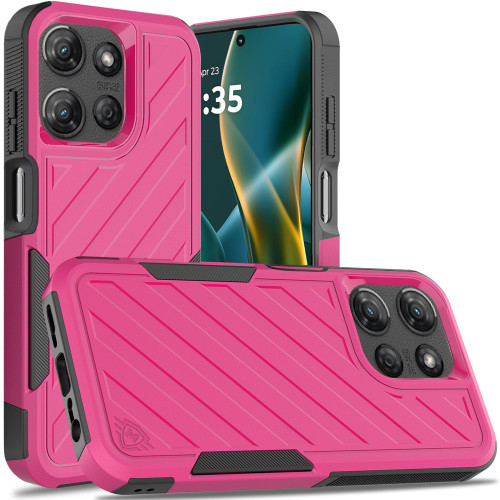 Boost Summit 5G Noble lined shockproof dual layer Hot Pink