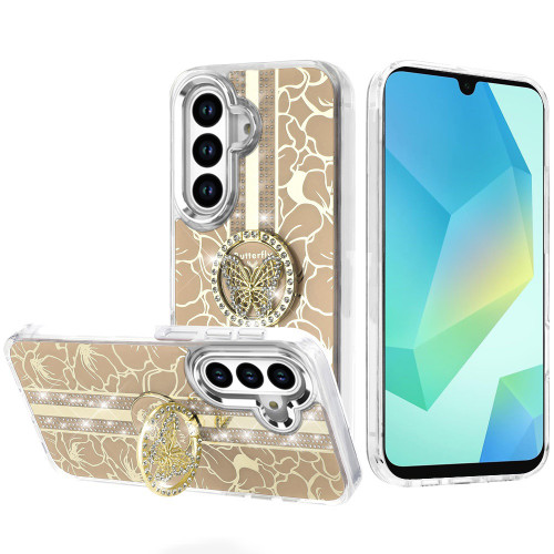 SAM A36 Bling Butterfly Case Gold SAM A36 Bling Butterfly Case Gold
