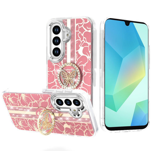 SAM A15 5G Bling Butterfly Case Pink SAM A15 5G Bling Butterfly Case Pink