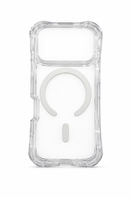 IP 17 Pro Clear Bumper Mag Case Clear