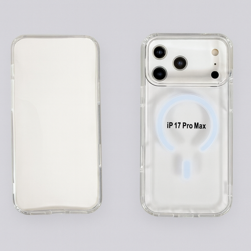 IP 17 Pro Max Clear Mag Case