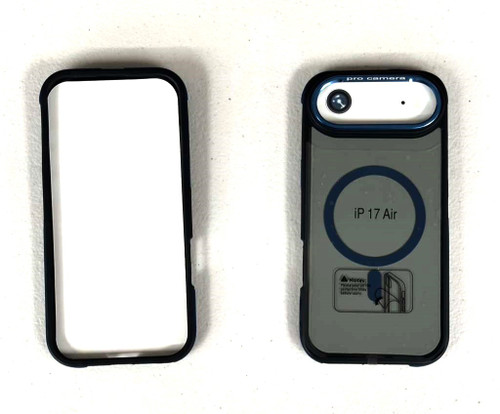 IP 17 Air Clear Mag Case Blue IP 17 Air Clear Mag Case Blue