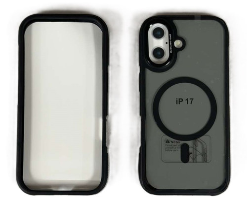 IP 17 Clear Mag Case Black IP 17 Clear Mag Case Black