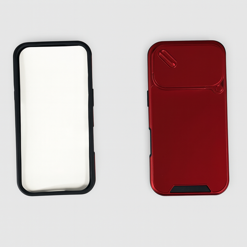 IP 17 Pro Max Matte Camera Protect Case Red IP 17 Pro Max Matte Camera Protect Case Red