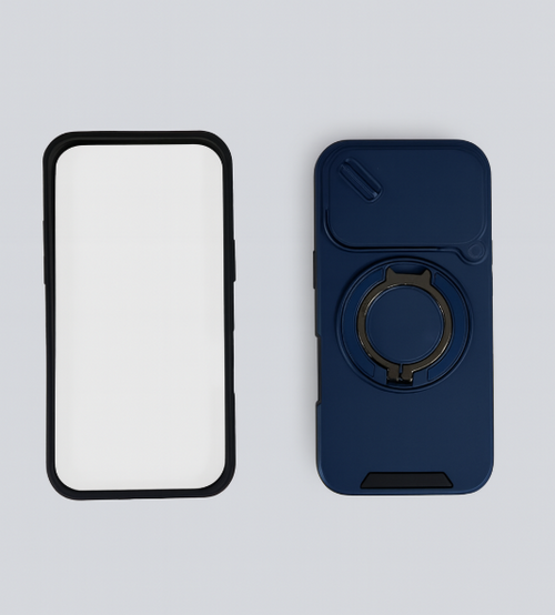 IP 17 Pro Max Matte Camera Mag Protect Case Blue IP 17 Pro Max Matte Camera Mag Protect Case Blue