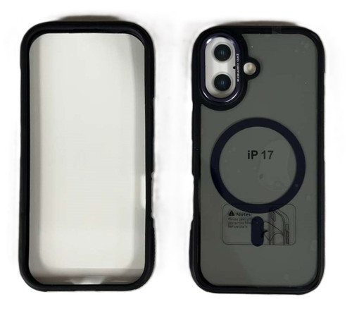 IP 17 Clear Mag Case Purple IP 17 Clear Mag Case Purple