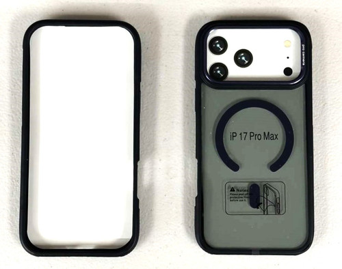 IP 17 Pro Max Clear Mag Case Purple IP 17 Pro Max Clear Mag Case Purple